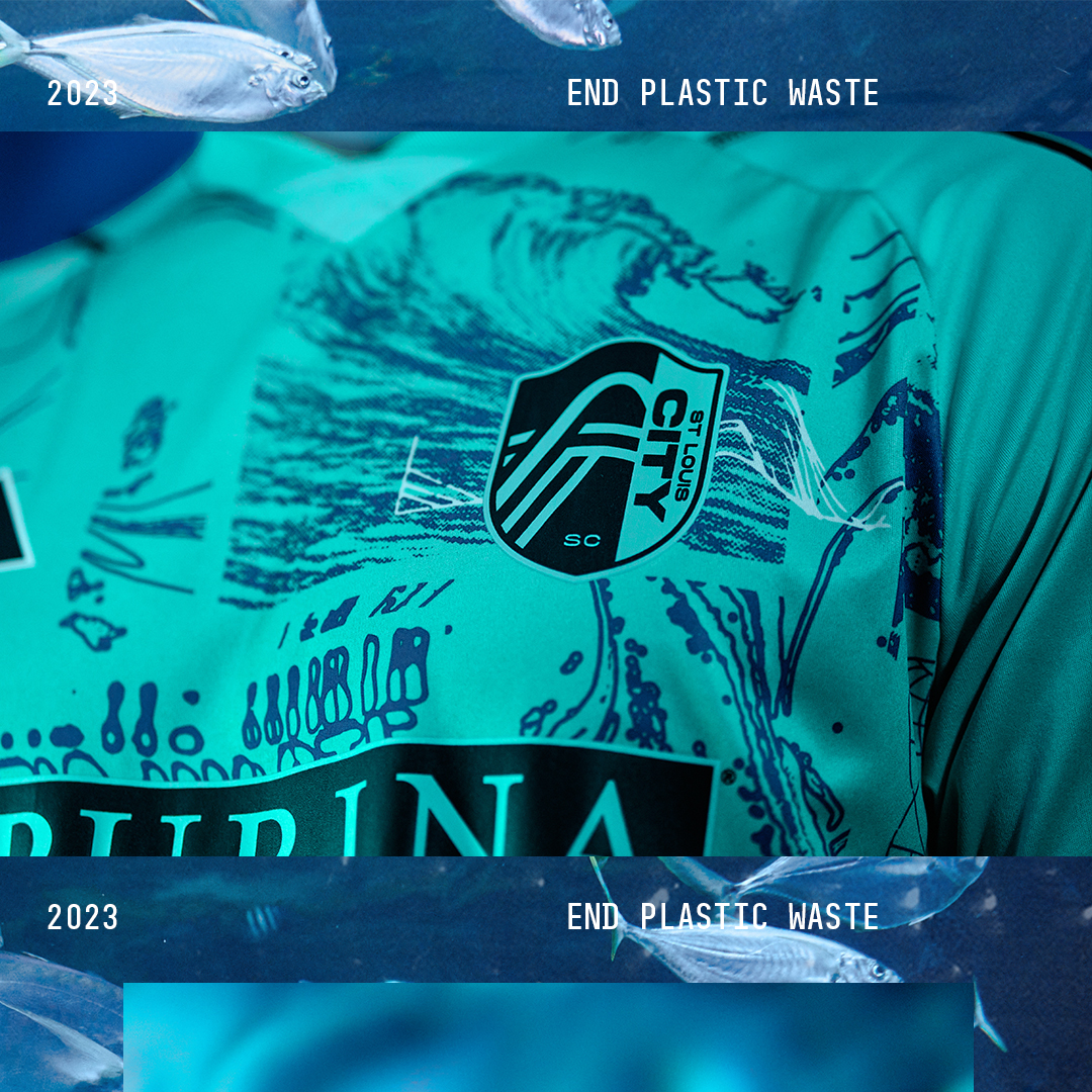 stlCITYsc's tweet photo. 🌎Introducing the One Planet Jersey 🌎

We’re proud to join the effort to make MLS the Most Sustainable League in Sports.

Made by @adidas. Inspired by the ocean. On a mission to help End Plastic Waste. https://t.co/X8ZLopS4lL