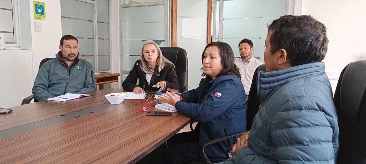 MinagriCoquimbo's tweet image. Seremi(s) Tonya Romero junto al Grte. Reg. de #INFOR Sergio Silva y #Apicultores de #Elqui y #Limarí presentan iniciativas a la Com. de Fomento Productivo de @CORECoquimbo, con el fin de incorporar al rubro en el 5% de emergencia, para asegurar la alimentación y sanidad apícola.