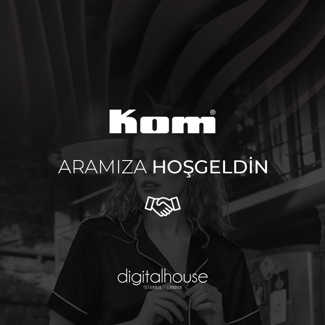 digitalhouseTR's tweet photo. Aramıza Hoş Geldin KOM 🥳 https://t.co/BlVYnB653X