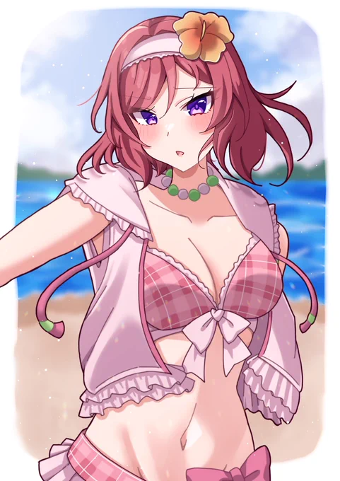 真姫ちゃんお誕生日おめでとうー!今年は水着イラストでお祝いです!#西木野真姫生誕祭2023 #西木野真姫誕生祭2023 