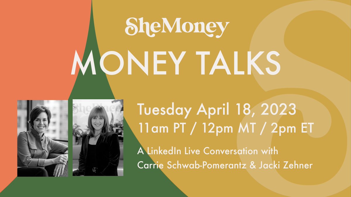 Today I’ll be going live with @JackiZehner to talk about maximizing your financial wellness and how we can increase financial education across the country. We’d love for you to join us! bit.ly/3L9tMA1 #FinancialLiteracyMonth
