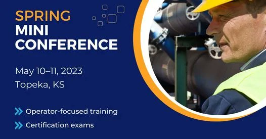 WSUEFC's tweet image. KWEA/KsAWWA's Mini Conference is May 10-11.  This 2-day operator-focused training event will cover water/wastewater operations, collection systems, technology, maintenance, distribution, and operator math. ABC and KDHE exams will also be offered. Visit buff.ly/40lCkce.