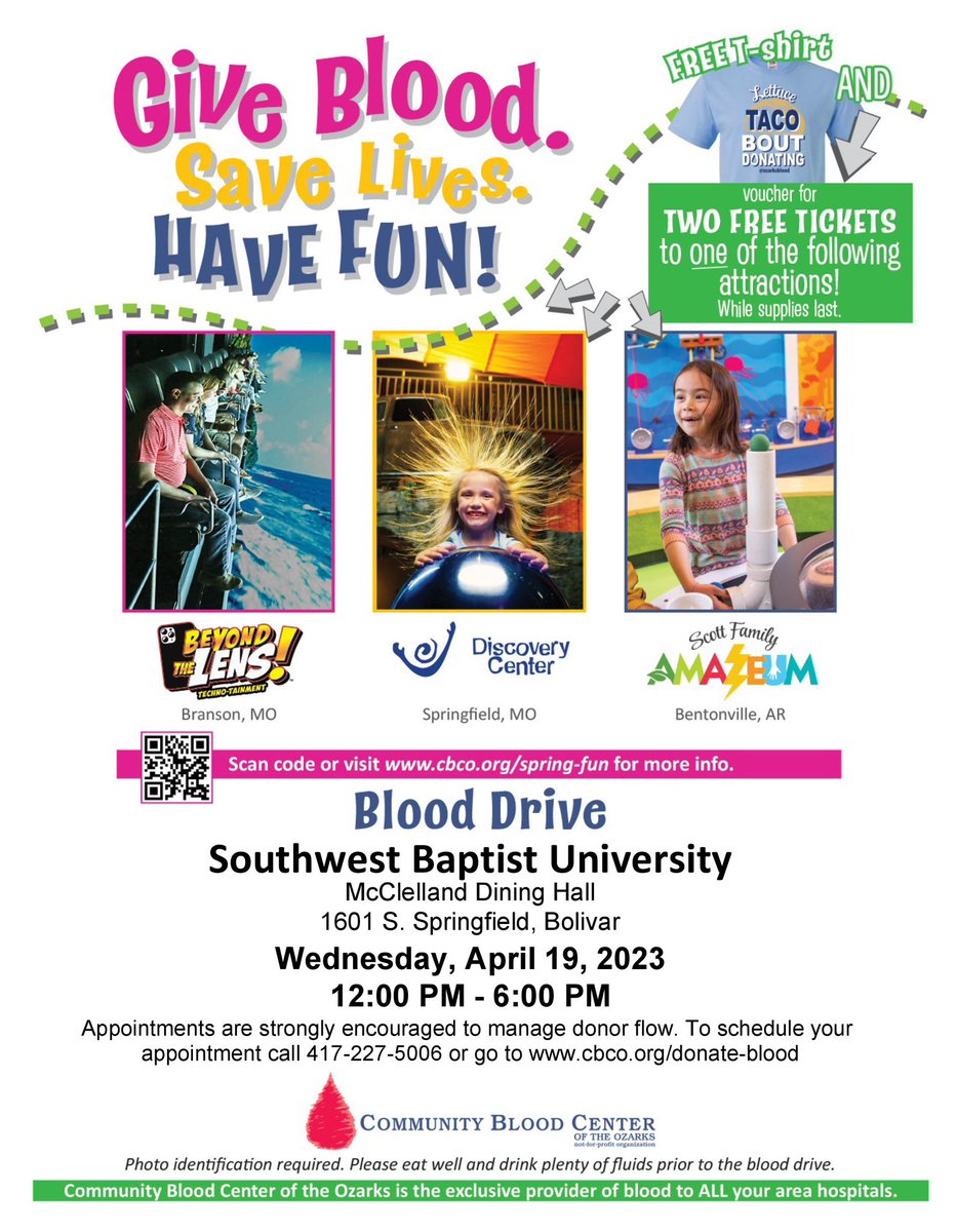 bearcats_WBB's tweet photo. Please join @OzarksBlood and @SBUbearcatsWBB tomorrow for our annual Blood Drive from 12 pm to 6 pm!! https://t.co/Xrqvpvr2hH https://t.co/21HEzhtrBw