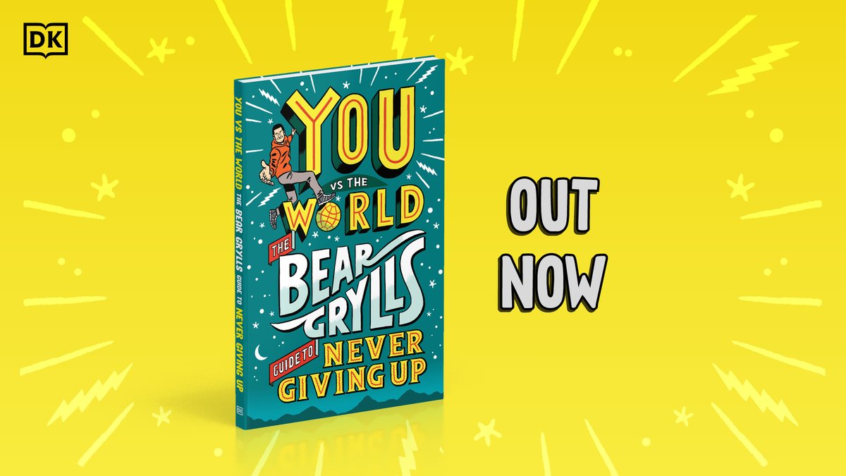 You Vs The World: The Bear Grylls Guide to Never Giving Up is out now—a fun and inspiring book for kids on how to be their best selves🌲💙🌺 geni.us/0AS5Un