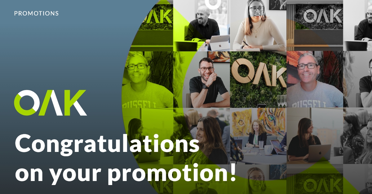 OakGroupLimited's tweet photo. Congratulations on your promotion! Please join us in congratulating our people across our jurisdictions as we announce 15 #promotions across the Group. If you'd like to know more about working for Oak, visit our website.
#OakGroup #OakCommunity #Promotion #Promoted https://t.co/WITH3DdvAV