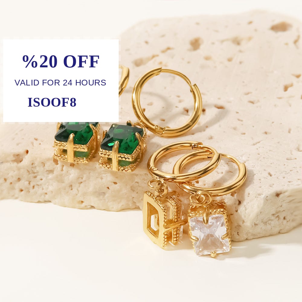 LAGCoffe's tweet photo. Check out this product 😍 18k Gold Plated Green/White Zircon Fashion Earrings 😍 
by Artshiney starting at $29.00. 
Shop now 👉👉 https://t.co/oDbmbJfLhM https://t.co/QGcDxfipEi