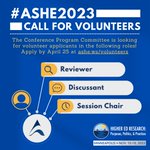 Photo by ASHE President (@AshePresident)