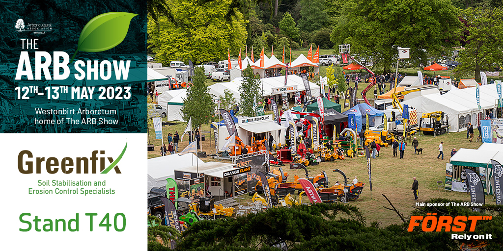 GreenfixUK's tweet image. There is less than one month until The ARB Show returns to Westonbirt Arboretum. You can find Greenfix on stand T40 where you will learn more about our products &amp;amp; the Geoweb® Tree Root Protection system. We hope to see you there! #TheARBShow #Treerootprotection #Geoweb