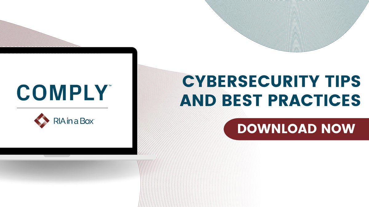 #Cybersecurity is an increasingly important focus area for the #SEC. This visual guide outlines cybersecurity tips and best practices that can help your firm and employees to remain vigilant and reduce risk of a security breach. Download now. riainabox.com/resources/top-…