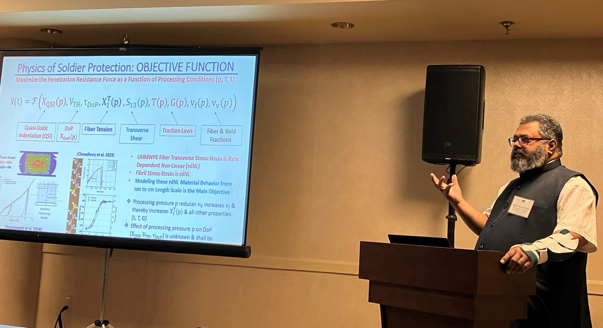 UDCCM's tweet photo. @machconference 2023 did not disappoint. Dr.'s Bazle Haque, Abhishek Bhesania, and Nuwan Arachchige made great connections and shared the latest @UDCCM modeling technology. 
#research #modelingtechnology https://t.co/yaiLZ76BEU