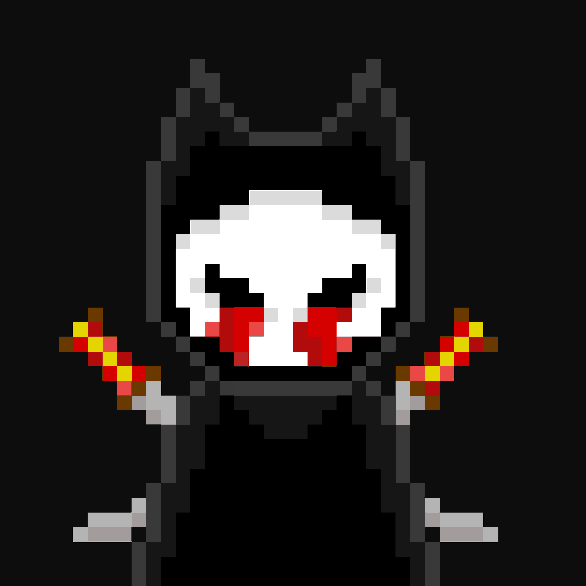 0xLopezz's tweet photo. I decided to show you some of the assets I got from the last time the project was on. These are definetly not the final version as I'm working on a rework of all the prompts and I'm even considering on going on 1/1 art!! anways wanted to show a little bit 🤠 https://t.co/V1BrUjd8K6