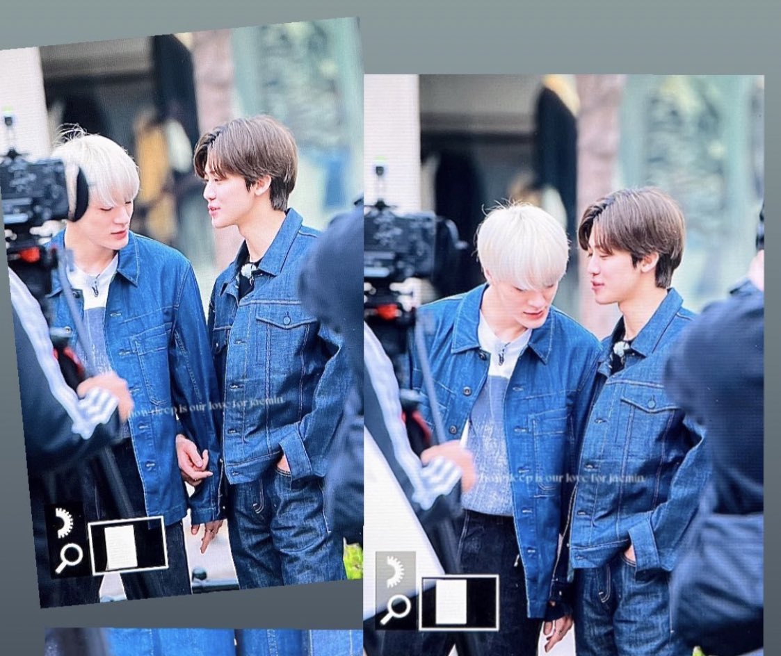 Gaebokkii's tweet photo. 촬영 시작 전 -> 둘이 속닥거리면서 얘기하다가 -> 나자민이 이자노 손에 깍지낌 -> 이자노도 맞잡음 

제가 들은 잼젠 타임라인 내용입니다。 https://t.co/XQdB8M39qg