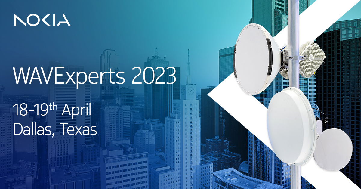 nokianetworks's tweet photo. At Nokia #WAVExperts 2023 event in Dallas, we showcase our #Wavence microwave transmission technology and the latest product portfolio that provides faster and more reliable connectivity for mobile operators, industries and enterprises.
Read more:: https://t.co/kjrJC8zzTB https://t.co/yLcpYuZcqW