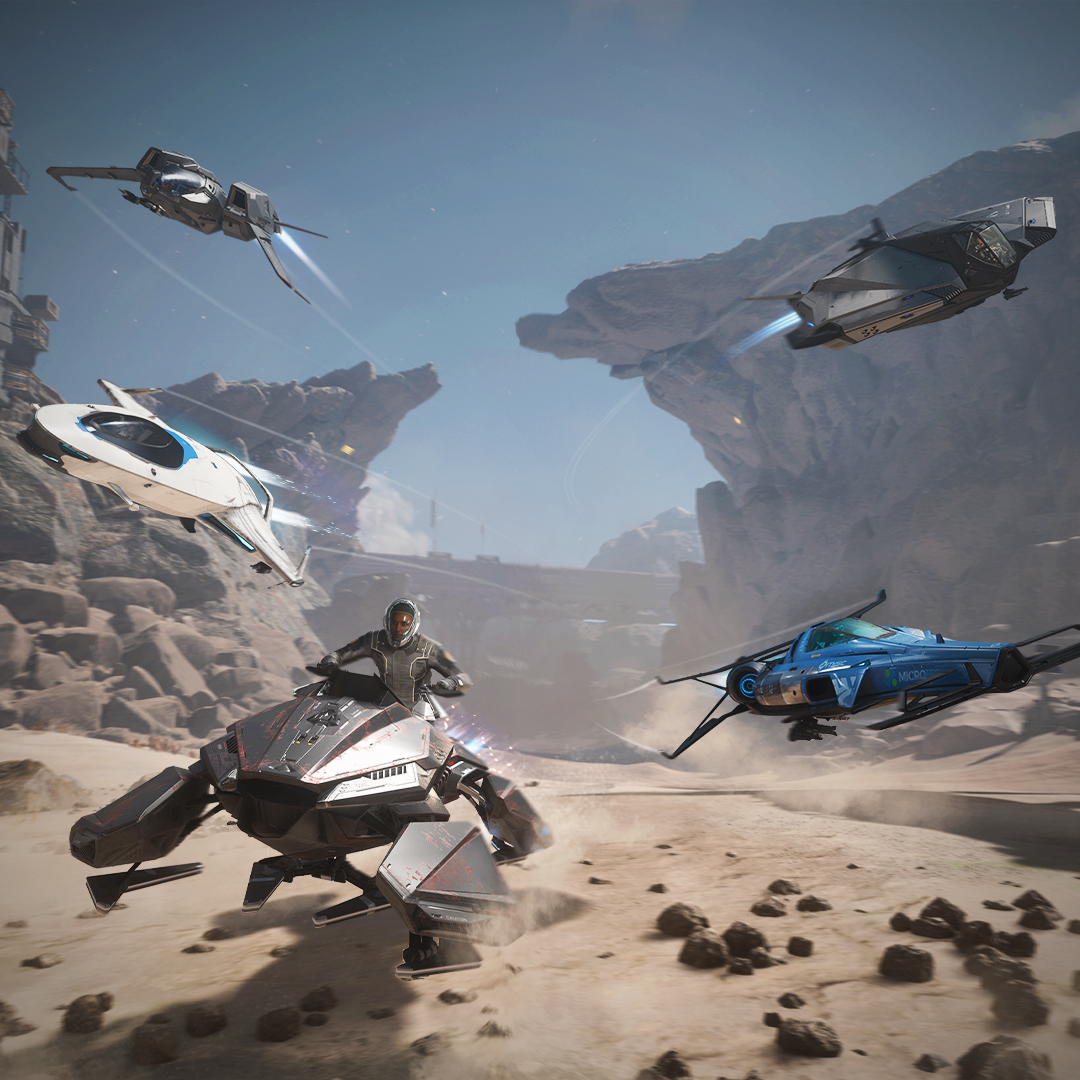 Star Citizen free-to-play with all ships flyable next week