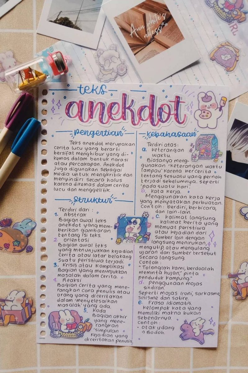 [Teks Anekdot]
Author: annwhite_notess
Kelas: 10
clearnotebooks.com/id/notebooks/2…
#studytwt #ambistwt #Clearnote