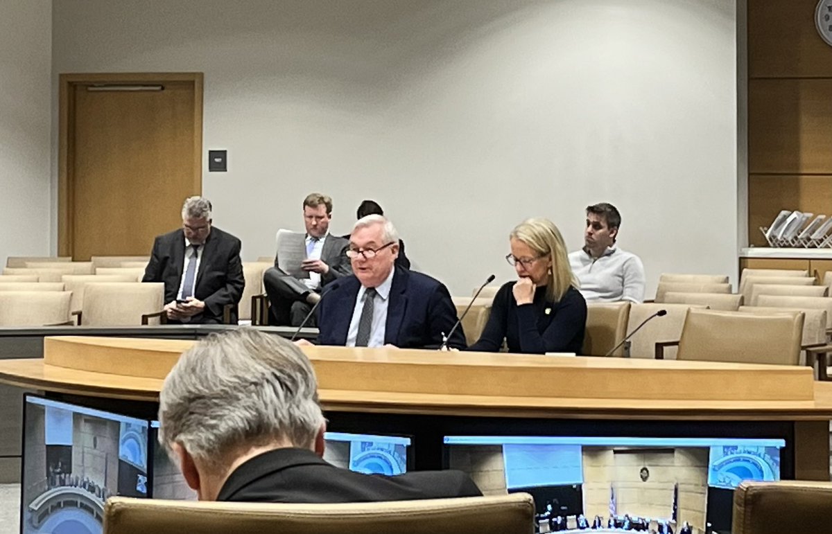 Morrison4MN's tweet photo. Grateful to Dr. Michael Osterholm for sharing his time &amp; expertise. He testified in support of my bill to help contain the spread of chronic wasting disease. He emphasized the urgency of stopping this neurological disease that has a 100% fatality rate and no cure.
#StopCWD https://t.co/M0oHWd7Kpn