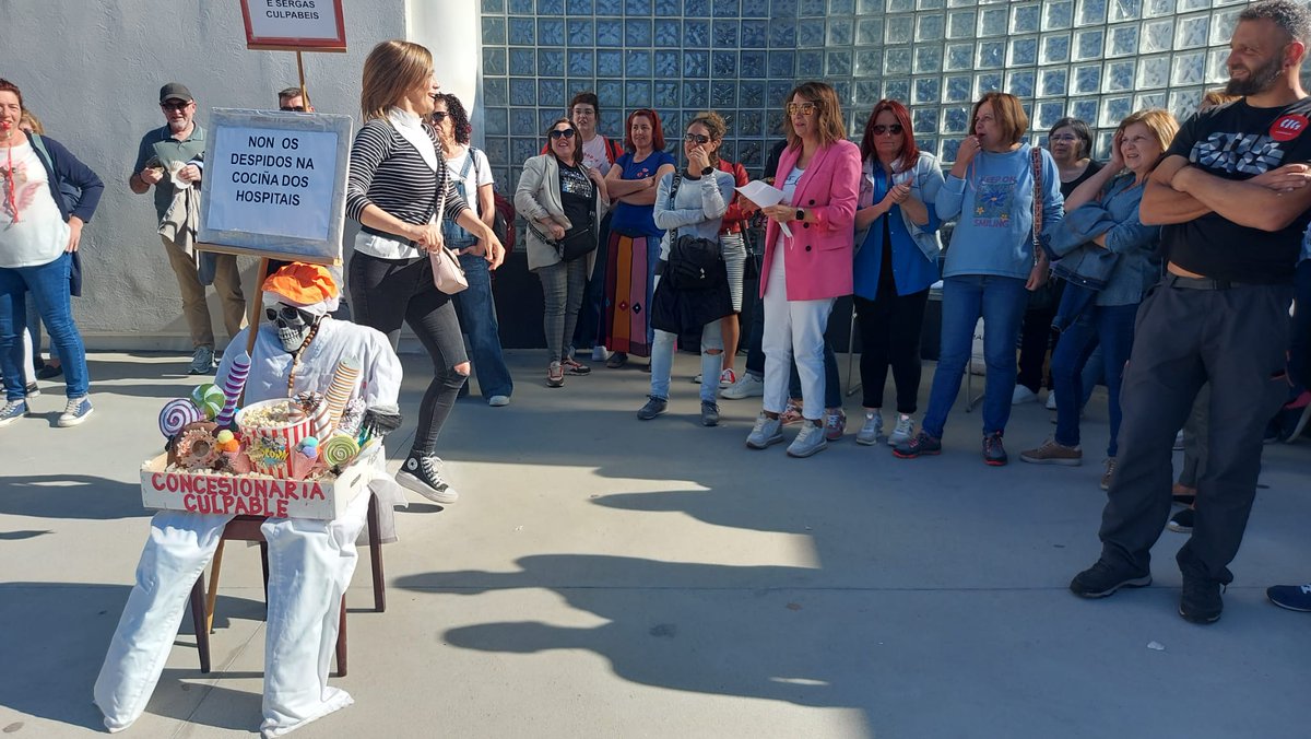 galizaCIG's tweet photo. 📢Persoal de cociña dos hospitais vigueses traslada ao Meixoeiro as protestas pola posibilidade de despidos

​⏰A concesionaria do servizo convocou unha xuntanza para este xoves día 20 ás 17:00 horas

ℹ️ https://t.co/56mWjrPIuD

#Meixoeiro #Vigo #Arcasa https://t.co/bpkEqpYbnq