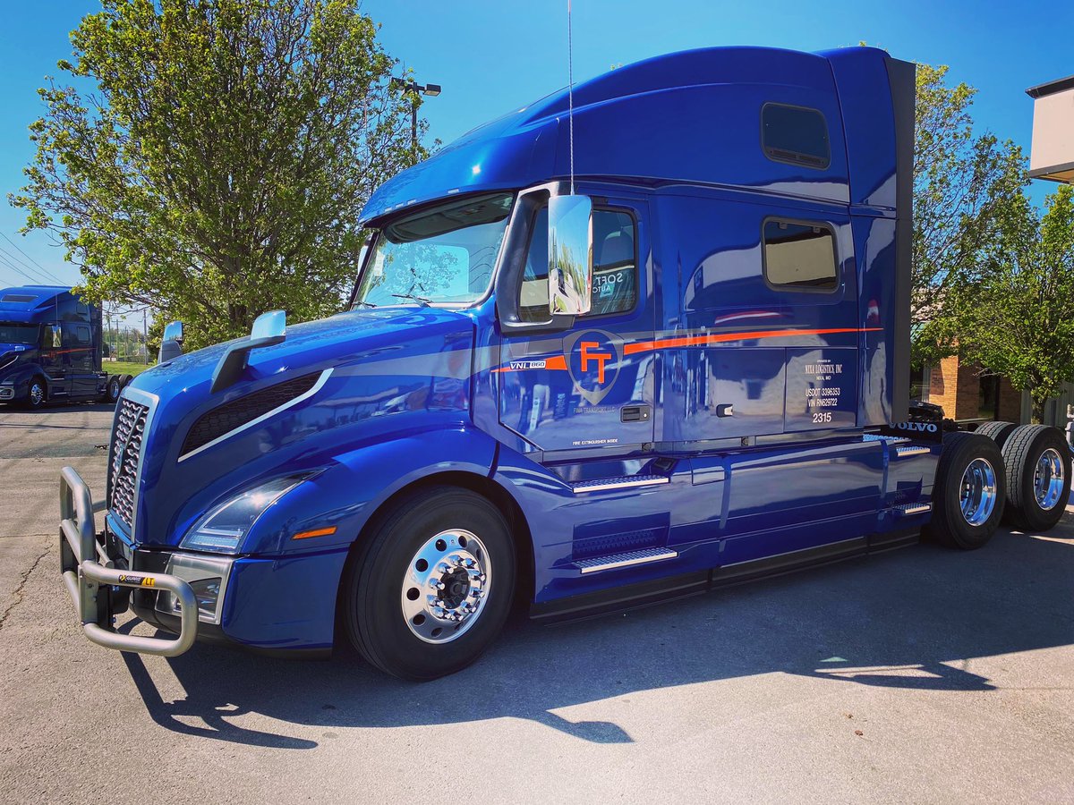 tristatetruck's tweet photo. Fina Transport rolling with style and comfort in their @volvotrucksna VNL.
#transportation #interstatedriving #acrosscountry #trucking #keepontruckin #bluebeauty #customersatisfaction #volvotrucks #volvovnl860 #familybusiness #customerservice #parts #service #trucks #tristate https://t.co/SQjI2w4kMv