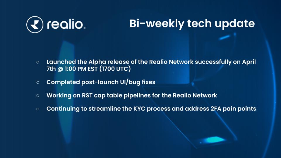 realio_network's tweet photo. "Dreams can come true, but there is a secret. They're realized through the magic of persistence, determination, commitment, passion, practice, focus, and hard work."

 Bi-weekly #realiotech 🛠️ https://t.co/zvIb4gEttX