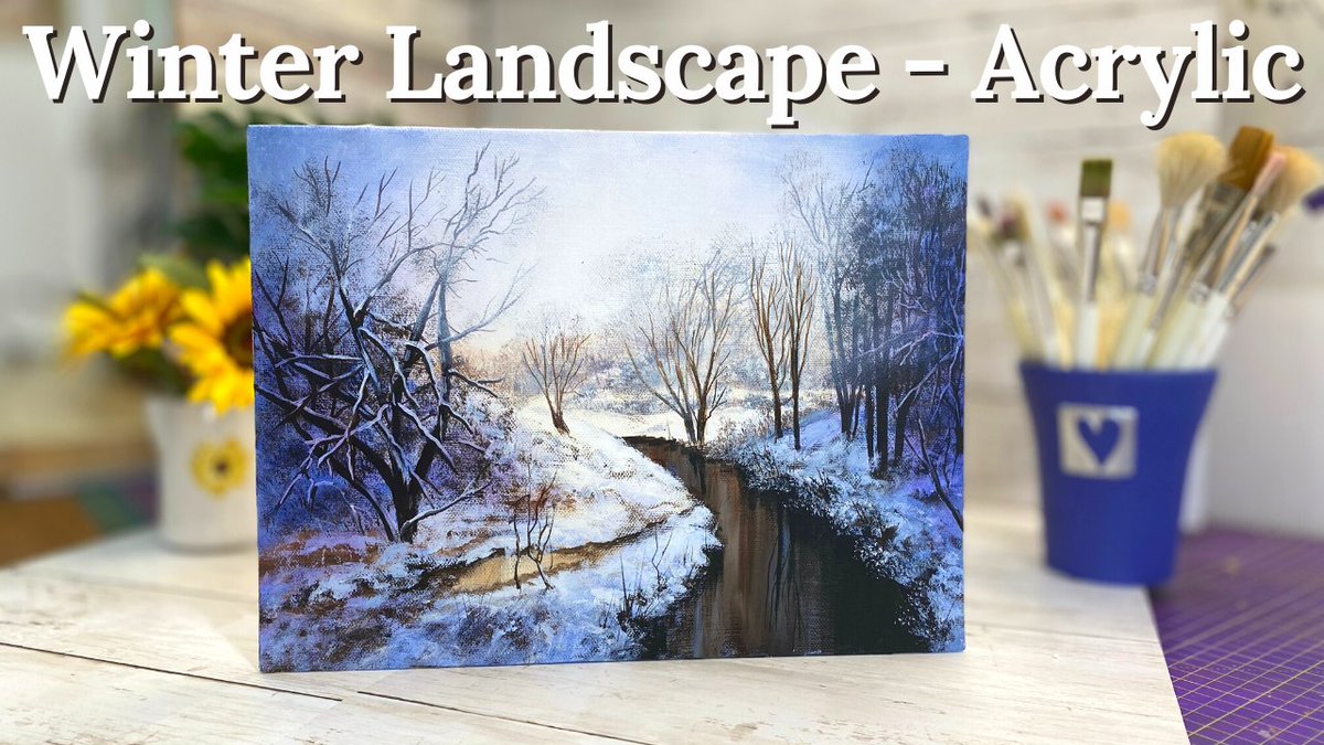 Mazartstudios's tweet photo. I have just added a lovely Winter Wonderland Tutorial to my YouTube Channel.  I hope you enjoy it https://t.co/b12i0WMyz5 https://t.co/PgYBC2I2R4