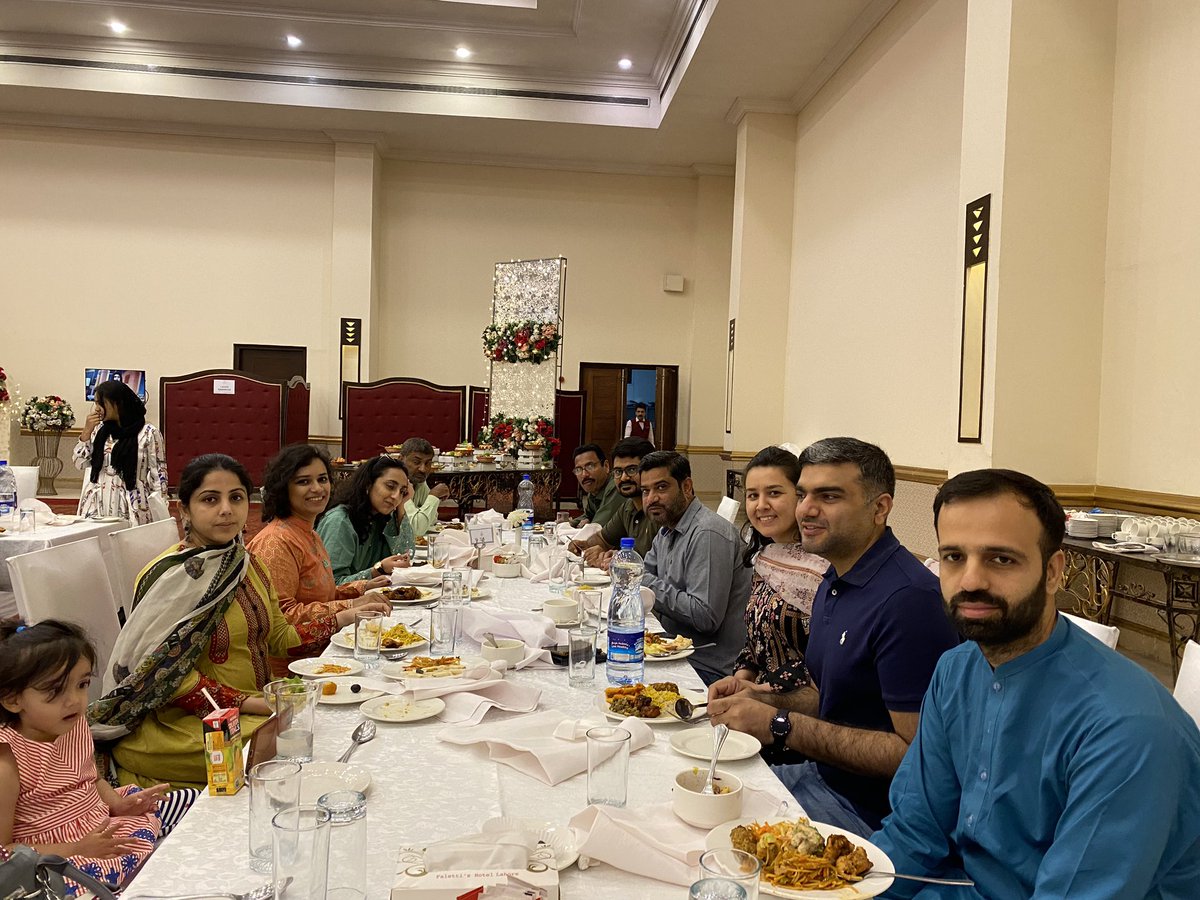 itacecorg's tweet photo. Annual Iftar Dinner of ITA Team! 
May Allah shower blessings upon us all! 

#ITACEC #ITA #ITATeam #PLP #PLF #AserPakistan #Ramadan #Iftardinner https://t.co/KtQAaLLX7L