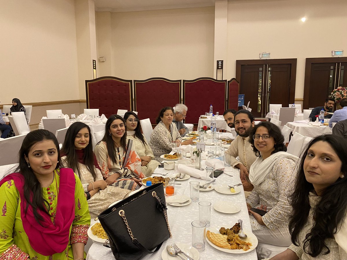 itacecorg's tweet photo. Annual Iftar Dinner of ITA Team! 
May Allah shower blessings upon us all! 

#ITACEC #ITA #ITATeam #PLP #PLF #AserPakistan #Ramadan #Iftardinner https://t.co/KtQAaLLX7L