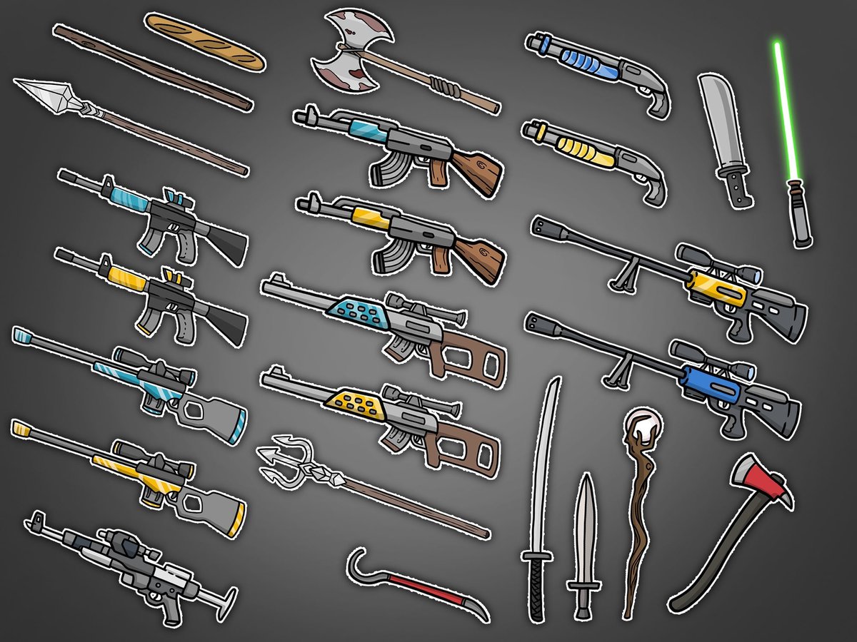 Hey Gangsters #MultiversX 

Here is a little teaser to show you the different weapons that will allow you to defeat your opponents in the mobile game Gang'ring🔪

Even with the Baguette remember never to hold your punches !🔥

Which do you prefer Gangsters ?🔪