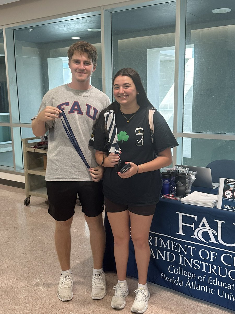 FauTeach's tweet photo. The students keep on coming! We have the best (and brightest) students! @faueducation #FAU #astudent #education https://t.co/XwfHaIqgI1