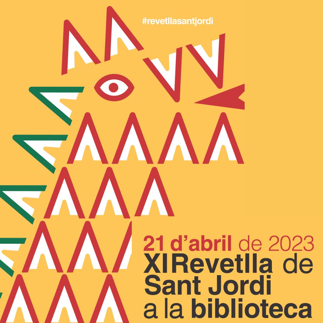 🐉La Revetlla de Sant Jordi torna a les #BibliotequesCat 

El 21 d'abril arriba la diada dels llibres i les roses a les biblioteques de tot el territori amb una programació especial que festeja i exalta els amants de la lectura

📚🌹 Més informació tuit.cat/fr7aX