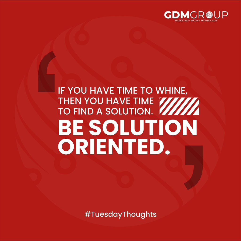 ProjectGdm's tweet photo. All is Big until it is solved to become Small. You either find a way or you make one.
#gdmgroup
#tuesdaythoughts
#quotes https://t.co/RjJVqSIWbp