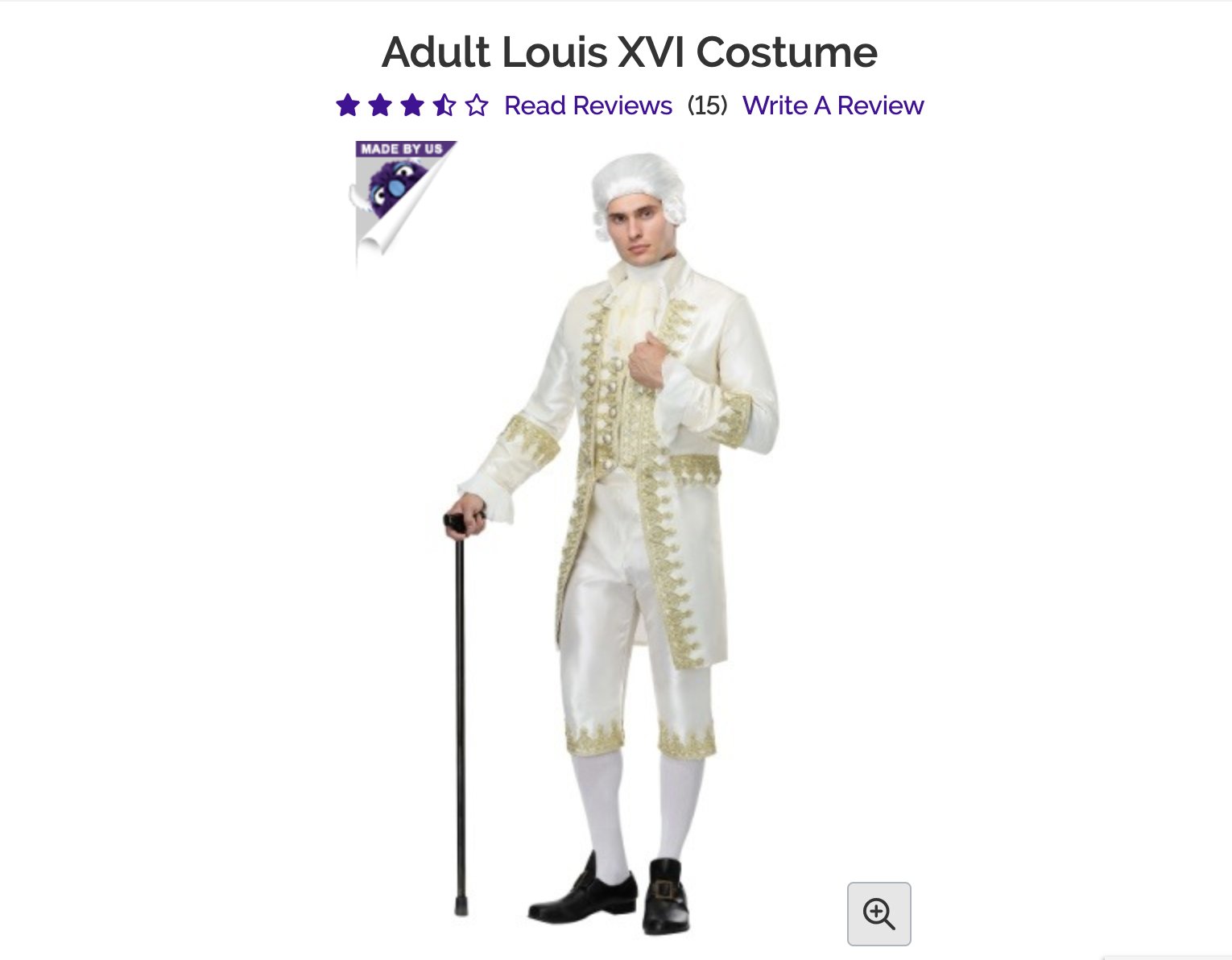 Jessica Sidman on X: Plot twist: It's a Louis XVI costume   / X