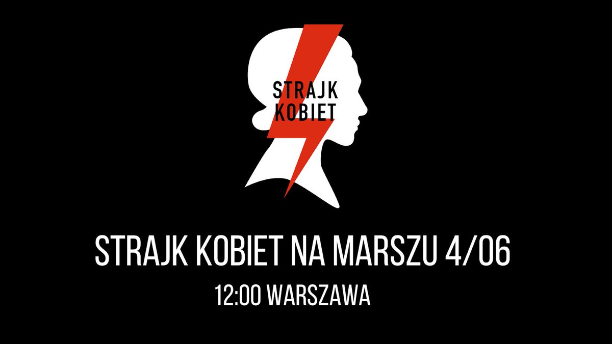 strajkkobiet's tweet photo. #WszyscyNaWarszawę ⚡️ Po legalną aborcję. Po wolność wyboru. Po Polskę wolną od dyktatury  zbrodniarzy z #PiS. Po równość w różnorodności. Po normalność. Idą wybory – idziemy po swoje. Po życie.
https://t.co/pc20dgQRRt

#Marsz4czerwca #StrajkWszystkich #RządNaBruk #Wypierdalać https://t.co/olcuP1Dl4K