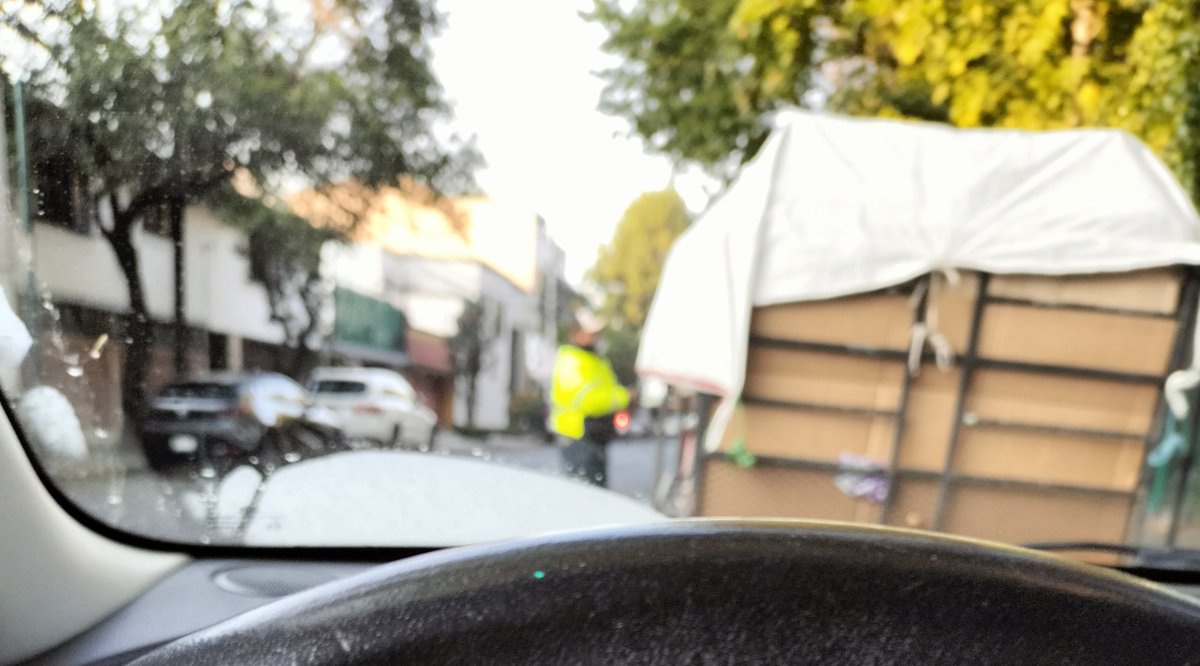LinCaireless's tweet photo. Dos rateros en los #Viveros, de #Coyoacán desatando lazos de una camioneta para sacar las cajas. 7 am pleno día. Cero vigilancia. Uno con chamarra como de tránsito, el otro con cubrebocas de nariz de 🤡. #AlcaldíaCoyoacán. https://t.co/394azpQqm2