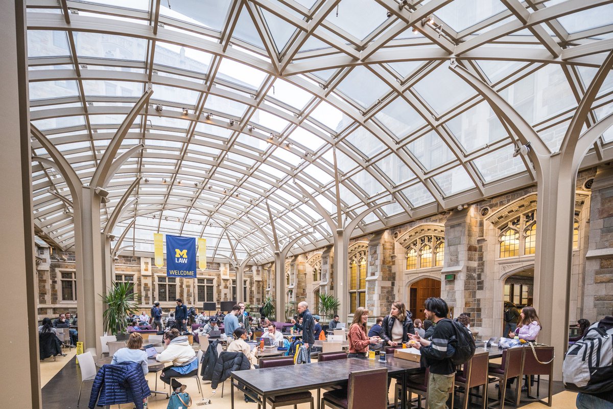 UMichLaw's tweet photo. Just two days of classes left! https://t.co/SInnPJSeh9
