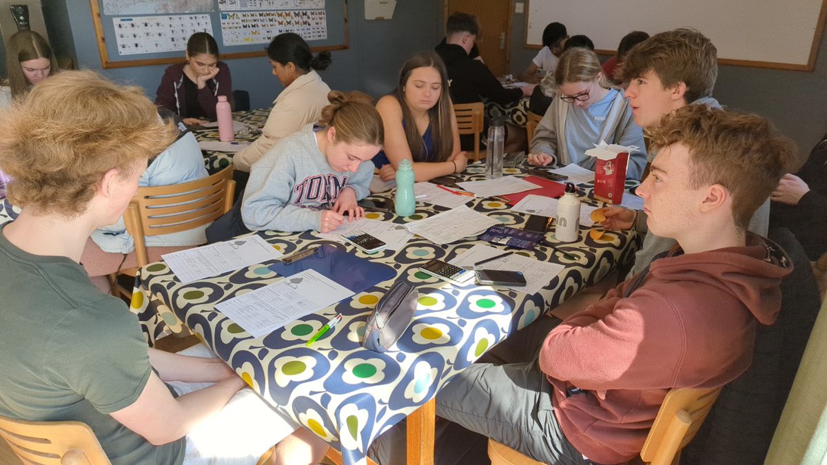 BCOldham's tweet photo. Our students have had a busy day in Anglesey, it's not all just walks along the beach! They've spent the afternoon calculating carbon dating on trees, which can reveal how many years have passed since the tree died, which is absolutely fascinating! #lovefieldtrips #proudtobeblue https://t.co/pINnKpmDyd