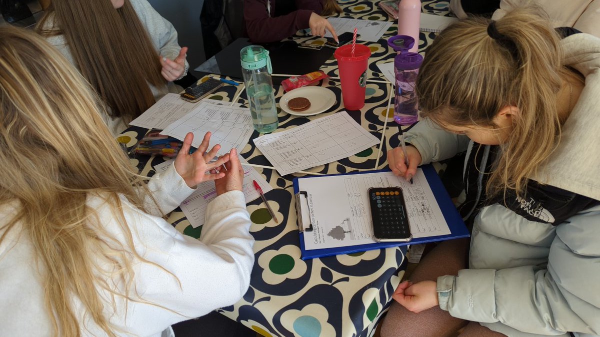 BCOldham's tweet photo. Our students have had a busy day in Anglesey, it's not all just walks along the beach! They've spent the afternoon calculating carbon dating on trees, which can reveal how many years have passed since the tree died, which is absolutely fascinating! #lovefieldtrips #proudtobeblue https://t.co/pINnKpmDyd