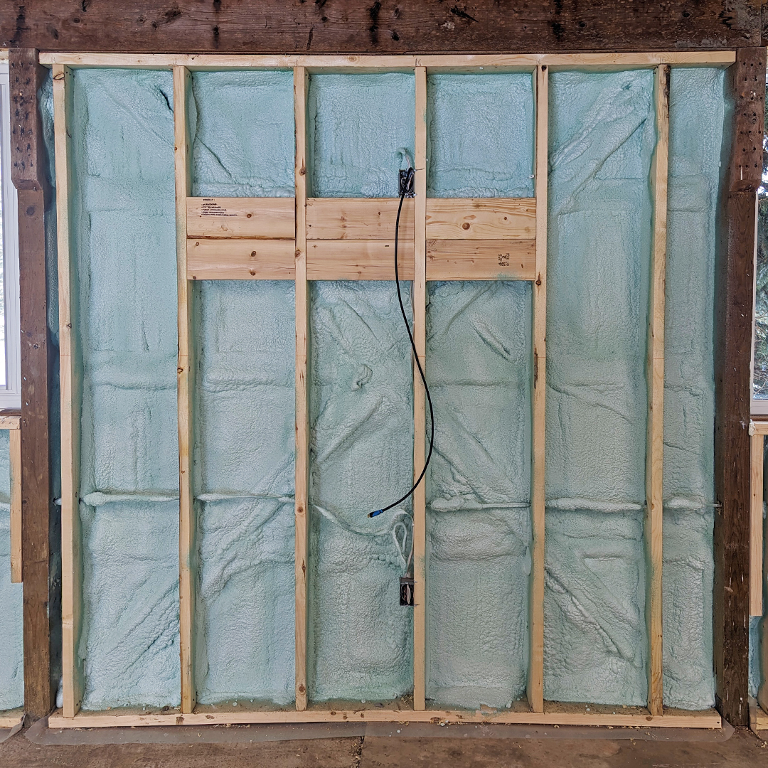 Maximize the potential of your garage by transforming it into an energy-efficient, multi-functional space. By adding spray foam, you can significantly improve thermal performance, regulate indoor temperatures, &amp; reduce noise intrusion.

Great work by our technicians Mat &amp; Damian.