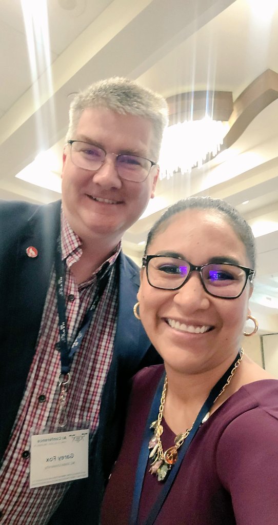 What an honor to be at the #AIinAg conference with the newly named @ncstatecals dean &amp; former <a href="/NCState_BAE/">NC State BAE</a> dept head as of Aug 1, 2023 &amp; to be the first one to congratulate him in person! What a bright future for @ncstate w <a href="/GareyAFox/">Garey Fox</a>. 💻🌱