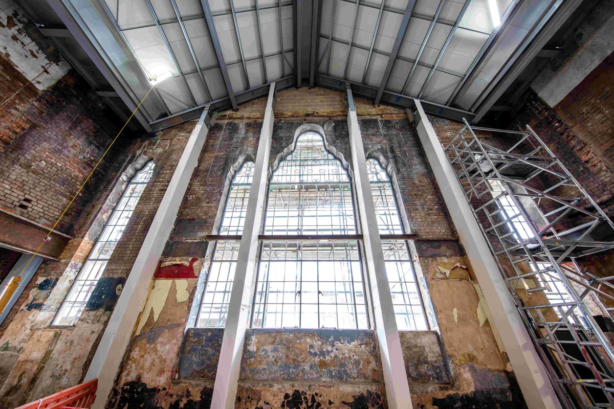 weareWDI's tweet photo. Our refurbishment and restoration of Walthamstow’s Grade II*Listed ‘Soho Theatre Walthamstow’ project, formerly EMD Cinema, continues to progress.

Keen to find out more? Click here: https://t.co/7Bgk8KkvFh

#Walthamstow #LoveConstruction #Community #Sustainability https://t.co/thI8MwuViE