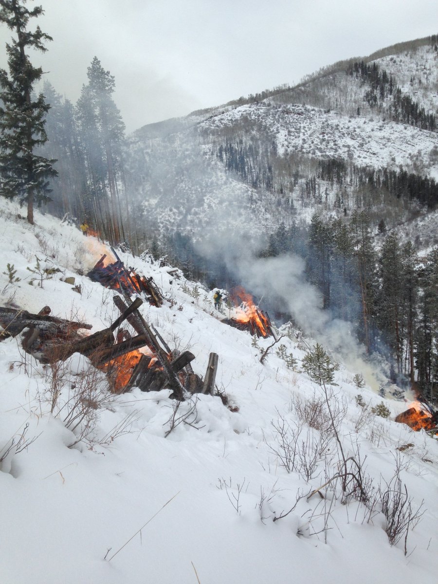 Our crews will be conducting pile burn operations over the next few months as conditions permit. These burns will take place in West Vail. This project will reduce hazardous fuels conditions on town owned land and decrease wildfire hazards to the adjacent community.