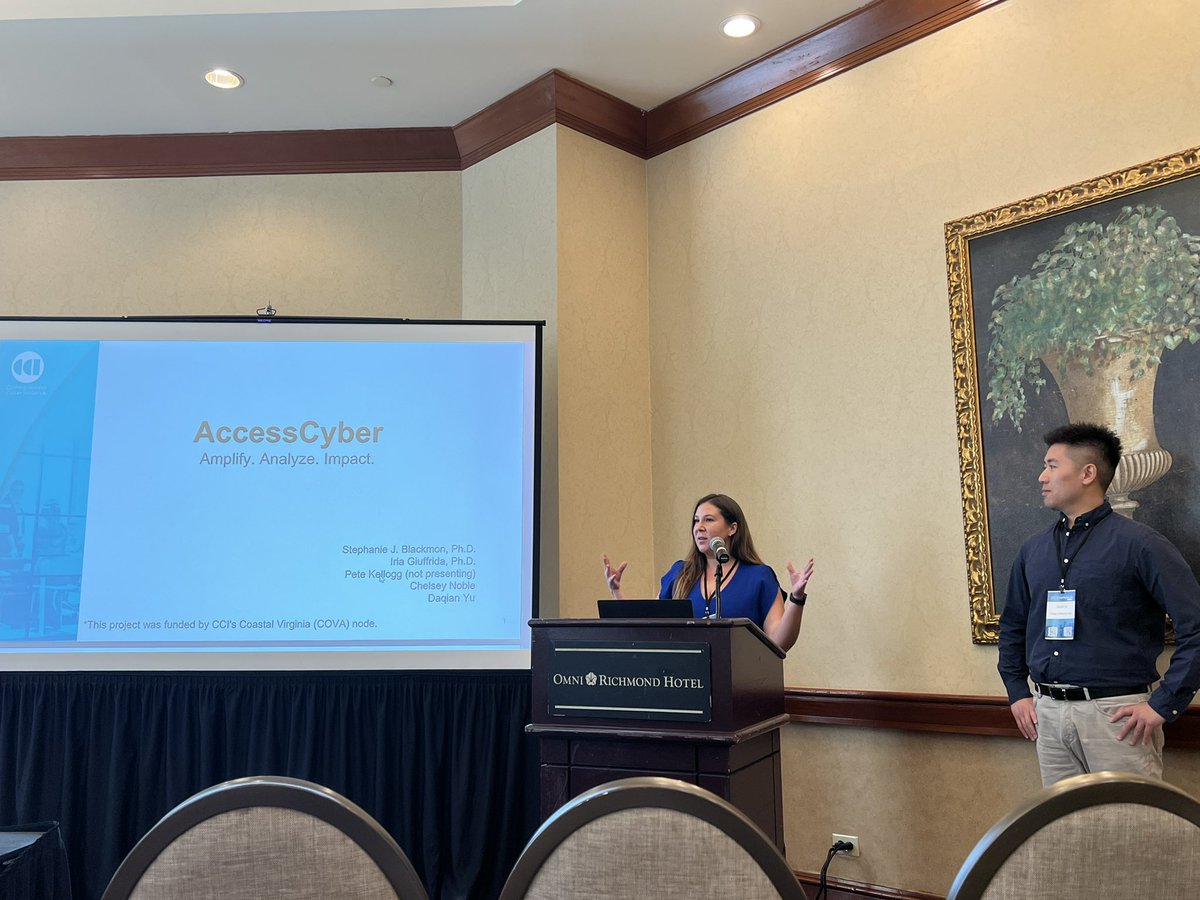 cyber_cci's tweet photo. CCI is all about collaborative research across universities and disciplines! This morning at the #CCISymposium, researchers are sharing short briefings and answering questions about their current research projects to foster networking and collaboration efforts. https://t.co/1YHyDtRxKy