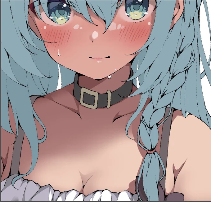 髪の伸びたうちの子ちゃんwip近いうちに投稿できればと思います 