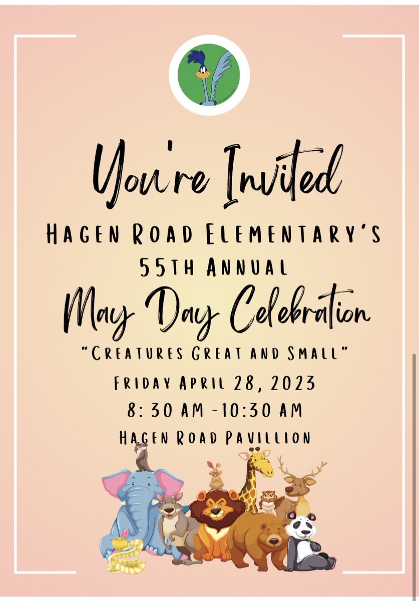 MrsGleicher's tweet photo. MAY DAY! #hagenroadrunners #roadrunnersrule https://t.co/Z9Jr8mO0Jk