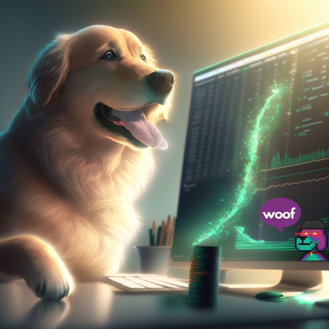 WoofSolana's tweet photo. Echos of meme coin season. 

The real ones don't forget. 

$WOOF https://t.co/xbAcIZghtd