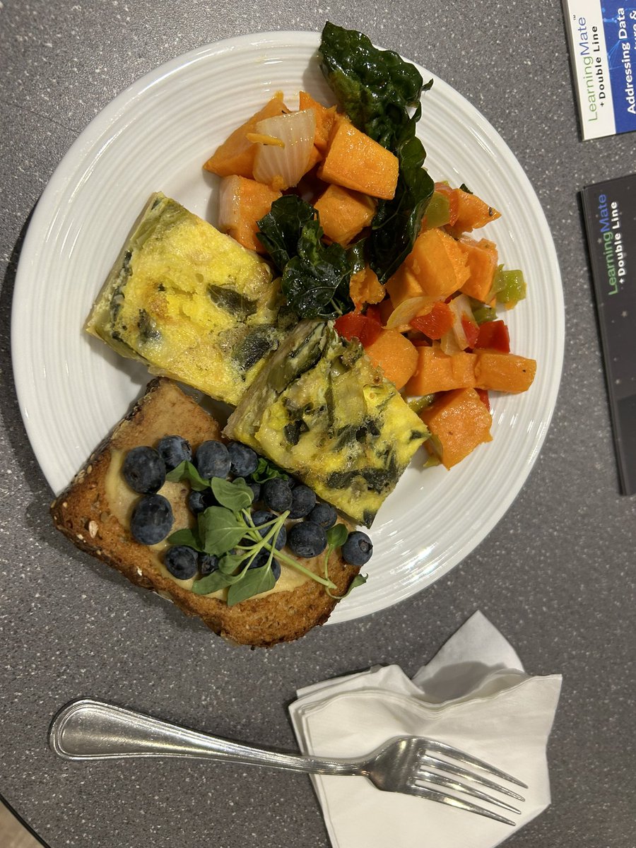I have to say that I'm super impressed with the breakfast options at the <a href="/asugsvsummit/">ASU+GSV</a> today! The staff have been putting on a great conference so far! #asugsvsummit