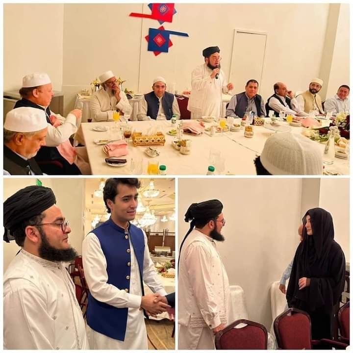 مدینہ منورہ میں ناصر مدنی کی میاں نواز شریف اور مریم نواز شریف سے ملاقات کی