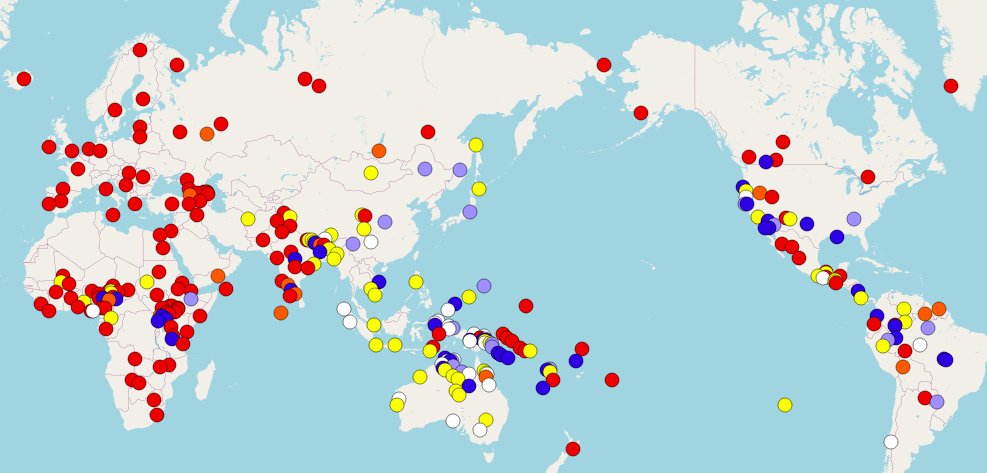 Today is the last day on which WALS is the biggest available cross-linguistic grammatical database. An era (2005-2023) is coming to an end (WALS went online in 2008; it becamse available as book and CD-ROM in 2005). wals.info
