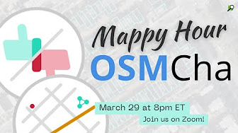 OpenStreetMapUS's tweet photo. If you missed last month's #MappyHour or just wanna watch the replay, check out the recording here: https://t.co/6FLlHnFKtW. A big thank you to @_wille who shared his #OSMCha expertise. https://t.co/FCaodYDdiq
