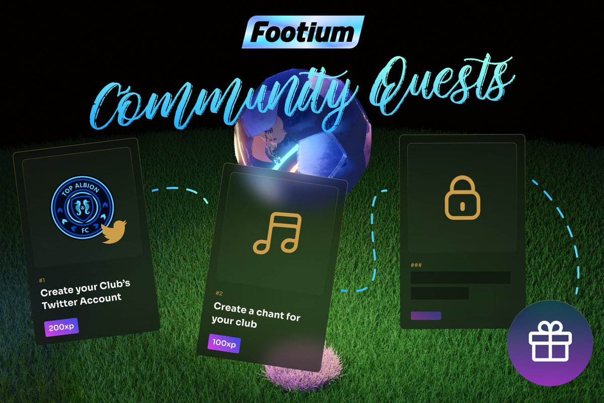 There are only 13 days left of our quest competition with Footium Clubs, Rare Players, Badge Upgrades &amp; more up for grabs 🏆

You are eligible for prizes if you finish in the top 100 which you can get into with a couple of easy quests!

Join here 👉 zealy.io/c/footium