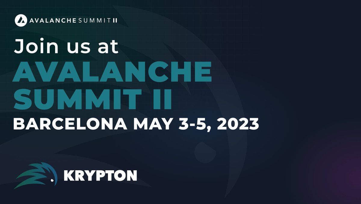 Krypton Exchange tweet media